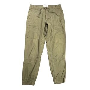 REI Co-op Trailsmith Jogger Pants Men's 32x32 Olive Green Cotton Hiking 192986